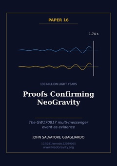 Cover of Proofs Confirming NeoGravity